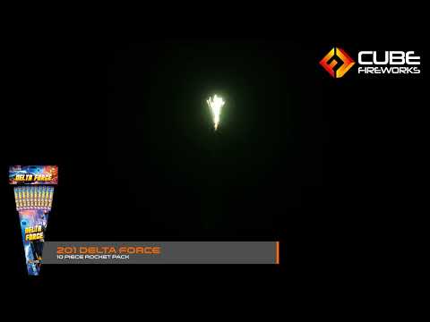 DELTA FORCE ROCKETS (10 ITEMS) – Freemo Fireworks